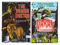 British Varan the Unbelievable and The Demon Doctor double-bill poster