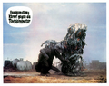 German Godzilla vs. Hedorah lobby card