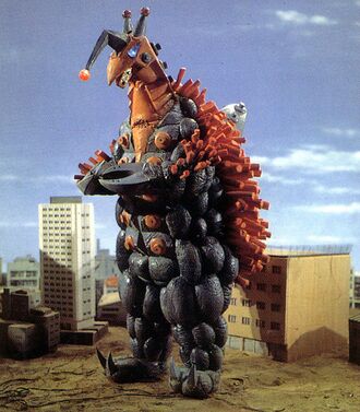 Spyler's kaiju form in Zone Fighter