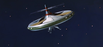 The Mysterian Space Station in The Mysterians