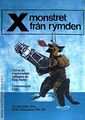 Swedish The X from Outer Space poster