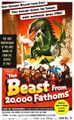 American The Beast from 20,000 Fathoms One Sheet poster