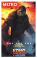 British Kong: Skull Island poster