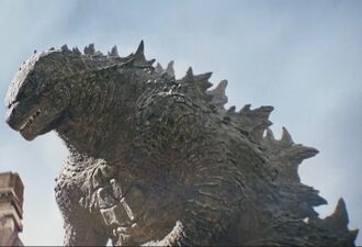 Godzilla in the events of 2027 in Godzilla x Kong: The New Empire