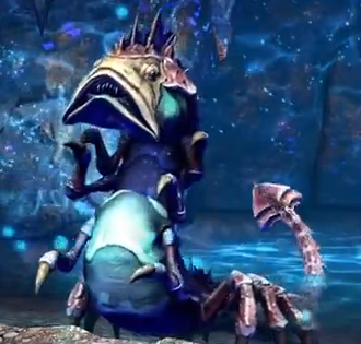 A Coralmouth in Godzilla x Kong: Titan Chasers