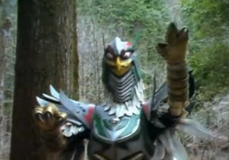 Ludra: a Gaia Soldier in Seven Star Fighting God Guyferd