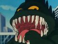 A Godzilla-like creature in the episode "The Emperor's Quest"