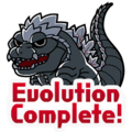 Sticker in Godzilla Battle Line