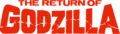 The Return of Godzilla International logo