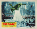 American Rodan lobby card (RKO variant)