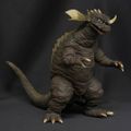 X-Plus 30cm Baragon Wonder Fest 2014 reissue with light-up gimmick and a 1968 head