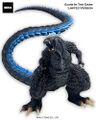 Ezhobi Omega Beast series Godzilla Ultima (glow in the dark ver.)