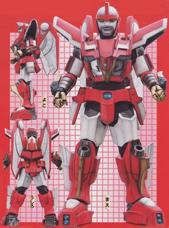 Garuda (Warrior Mode) in The Gransazers