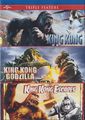 Universal Pictures King Kong vs. Godzilla, King Kong Escapes, King Kong (2005) Triple Feature DVD Cover