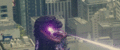 Godzilla's atomic breath