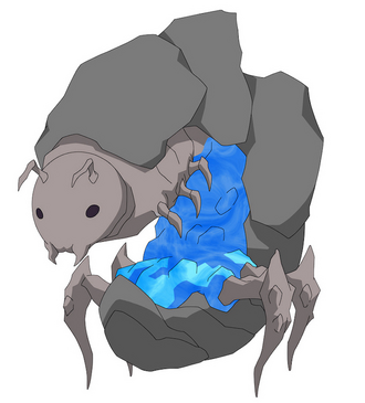 The baby Rock Bug's model from Skull Island