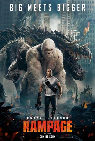 American poster for Rampage