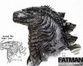 Godzilla concept art by Christian Pearce