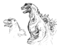 Godzilla concept art