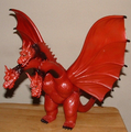 Red and Black King Ghidorah
