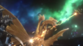 The Gigans tag teaming King Ghidorah