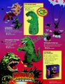Unreleased 1996 Godzilla, King of the Monsters Toyline