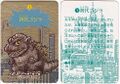 First Godzilla card