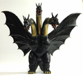Black and gold King Ghidorah