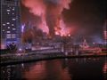 Godzilla arrives at the Minato Mirai 21 district