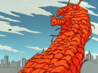 The final form of the Nanotech Creature in Godzilla: The Series