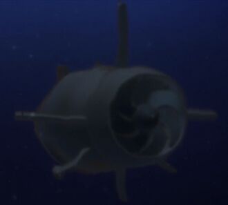 A Virginia-class submarine in Godzilla Singular Point