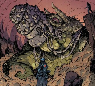 Gamagera in Starship Godzilla #2