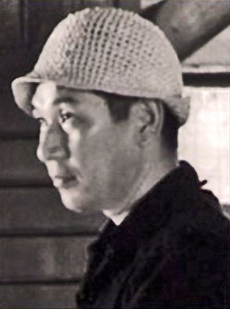 Tokuzo Tanaka filming a Zatoichi film