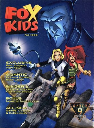 The cover of issue 36 of Fox Kids Magazine
