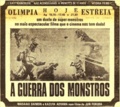 Portuguese Godzilla vs. Mechagodzilla advertisement