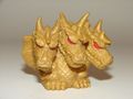 Bandai King Ghidorah finger puppet, from the Godzilla Sofubi Collection 2 set