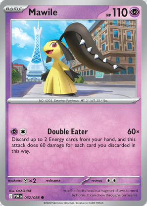 The only Mawile Card I have