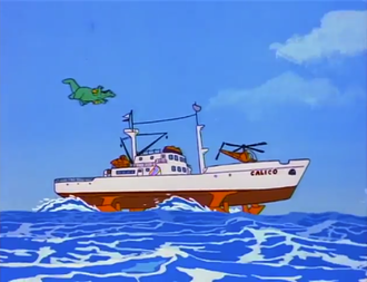 The Calico in Hanna-Barbera's Godzilla