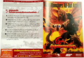 Thai Godzilla, Mothra and King Ghidorah: Giant Monsters All-Out Attack pamphlet front and back cover