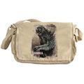 Godzilla messenger bag
