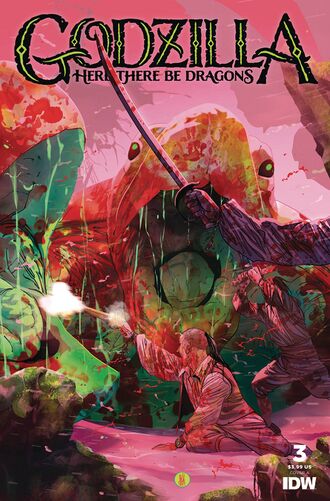 Cover A of issue #3 by Inaki Miranda