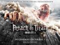 British Attack on Titan the Movie: Part 1 and Part 2 poster