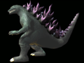 Godzilla 2000 model render concept art (#2)