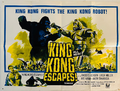 British King Kong Escapes poster