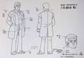 Omiya's animation model sheet and coloring guide