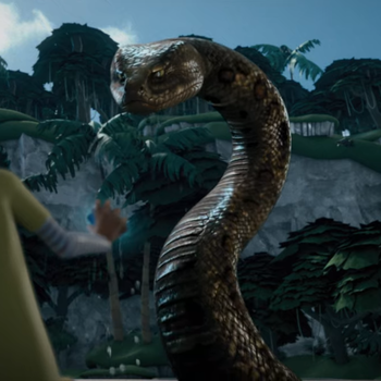 Giant Anaconda in Kong: King of the Apes