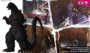 Godzilla in City Shrouded in Shadow