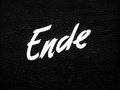 German end title