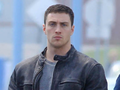 Aaron Taylor-Johnson as Ford in the filming of a scene