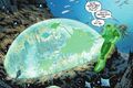 Hal Jordan repairs the dome around Atlantis in Justice League vs. Godzilla vs. Kong